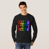 Gratis gevaccineerde moederhuggen t-shirt (Voorkant volledig)