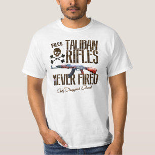 Gratis geweren - nooit gefileerd, maar slechts é t-shirt