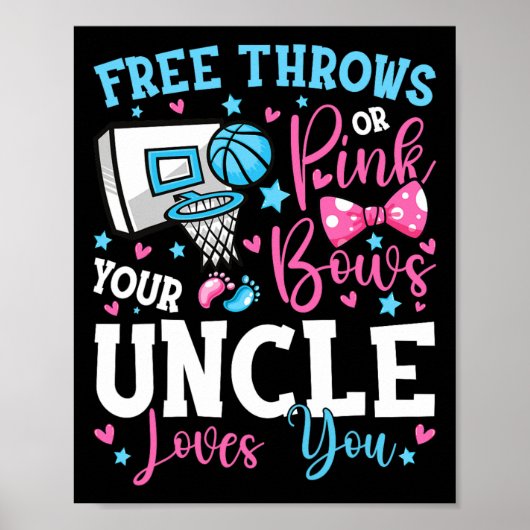 Gratis gooien of roze strikken oom houdt van je Sc Poster (Voorkant)