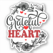 GRATIS HART STICKER (Voorkant)