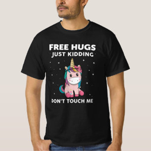 Gratis honden die gewoon blijven hangen, raken me  t-shirt