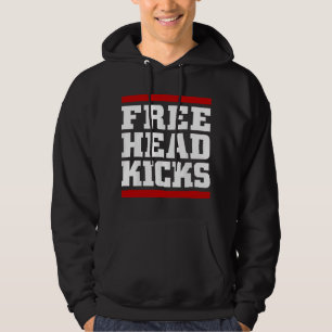 Gratis hoofd kicks MMA Muay Thai Taekwondo Vechter Hoodie