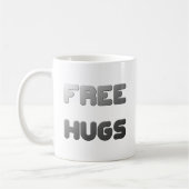 Gratis huggen koffiemok (Links)
