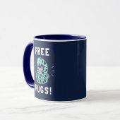 Gratis huggen mok (Voorkant links)