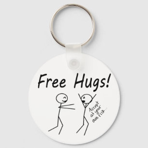 Gratis huggen sleutelhanger
