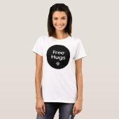 Gratis huggen t-shirt (Voorkant volledig)
