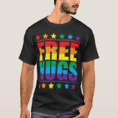 Gratis huggen t-shirt (Voorkant)