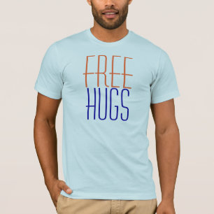 Gratis huggen t-shirt
