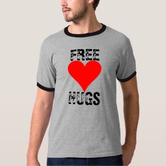 Gratis huggen t-shirt