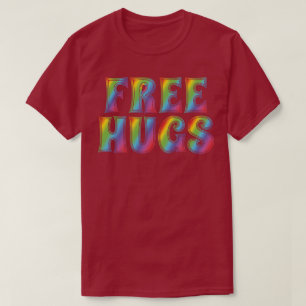 Gratis huggen t-shirt