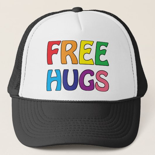 Gratis huggen trucker pet (Voorkant)