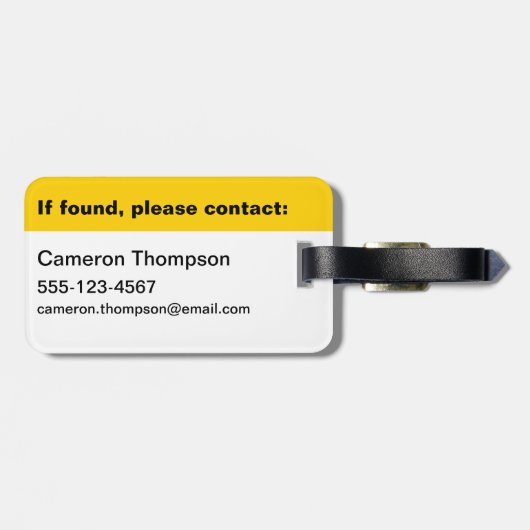 Gratis Hugs! Bagagelabel (Achterkant horizontaal)