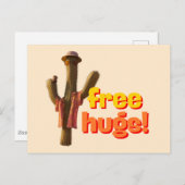 Gratis Hugs! Briefkaart (Voorkant / Achterkant)