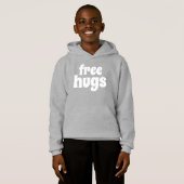 Gratis Hugs Kinderen Pullover Hoodies (Voorkant volledig)