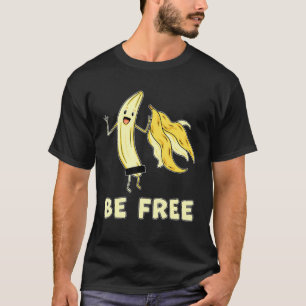 Gratis Humor van de bananenvrijheid T-shirt