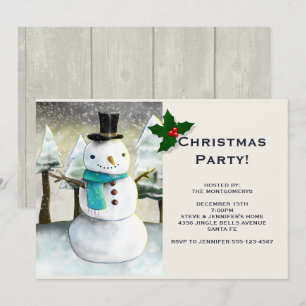 Gratis Kerstman Winter Scene Kerstfeest Kaart