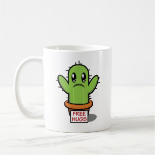 Gratis Knuffels Cactus Koffie Mok – Grappige Succu