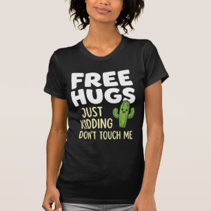 Gratis Knuffels Geintje Raak Me Niet Aan Cactus T-shirt
