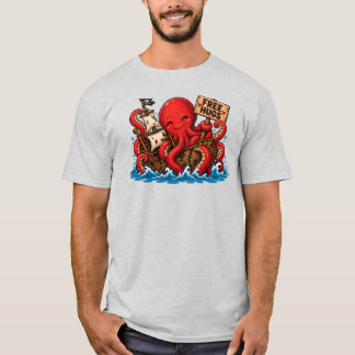 Gratis knuffels Kraken! Schattig DND zeemonster T-shirt