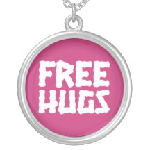 Gratis knuffels verzilverd Ketting