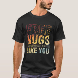 Gratis Knuffels Zeggen Knuffel Geweldig Festival T-shirt