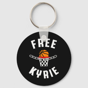 Gratis Kyrie Gratis Speech Anti Censuur Fun Basket Sleutelhanger