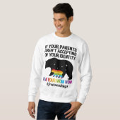 Gratis mam Hugs LGBT Pride Gifts Mama Beer LGBT Mo Trui (Voorkant volledig)