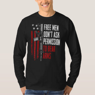 Gratis Mannen vragen geen toestemming voor het Bee T-shirt
