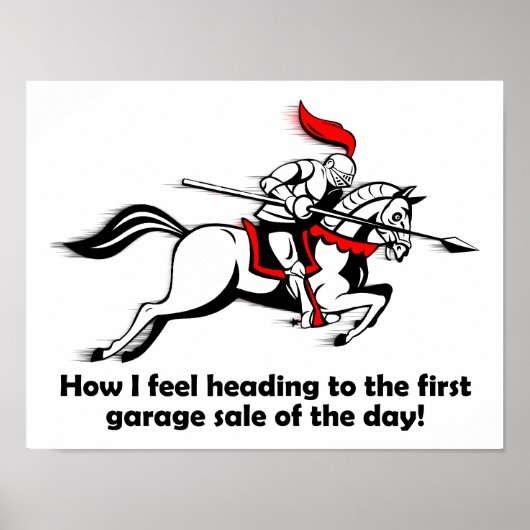 Gratis Markt Opladen Grappige Poster (Voorkant)