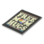 Gratis Moeder Knuffels Lgbt Pride Notitieblok (Gedraaid)