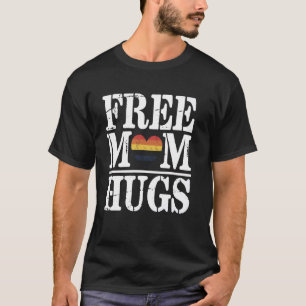 Gratis Moeder Knuffels LGBT Pride Parade Ally Fami T-shirt