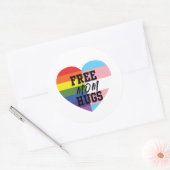 Gratis Moeder Knuffels LGBTQ Stickers (Envelop)