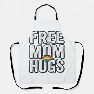 Gratis Moeder Knuffels Pride Hart Vintage T-Shirt Schort
