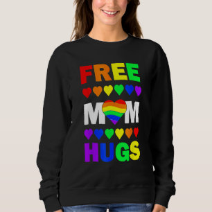 Gratis Moeder Knuffels Regenboog Harten LGBT Homos Trui