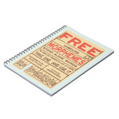 Gratis Morphemes Grammatica Engels Phonics Notitieboek (Linkerzijde)