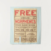 Gratis Morphemes Grammatica Engels Phonics Wandkleed (Voorkant)