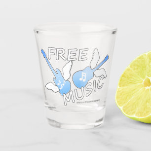 Gratis muziek shot glas