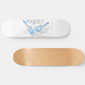 Gratis muziek skateboard (Horizontaal)