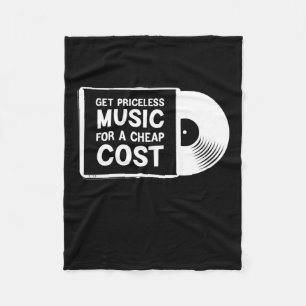 Gratis muziek voor een goedkope prijs fleece deken