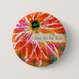 Gratis om decoratieve Button voor mij te zijn