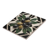 GRATIS PALESTIJNSE olijven takken mozaïek keramisc Tegeltje (Zijkant)