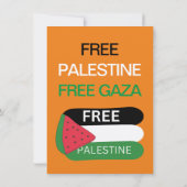 gratis palestijnse uitnodiging (Achterkant)