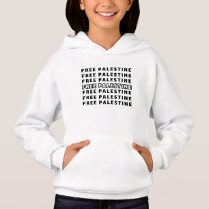 GRATIS PALESTINA Herhaal Tekst typografie Design