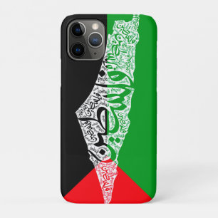 Gratis Palestina kaart en vlag فلسطين iPhone 11 Pro Hoesje