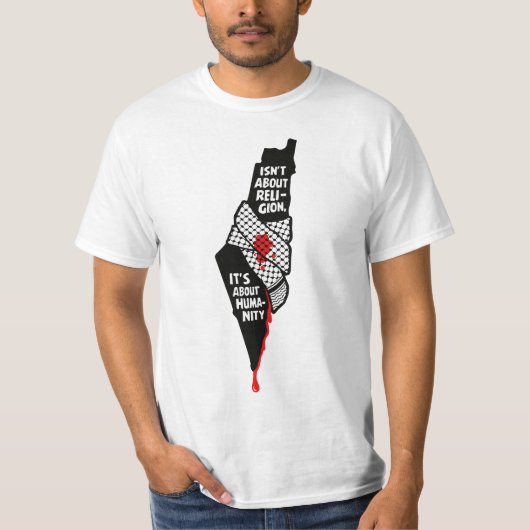 GRATIS PALESTINA T-Shirt (Voorkant)