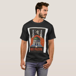 Gratis Palestina T-shirt, Sovjet-stijl T-shirt