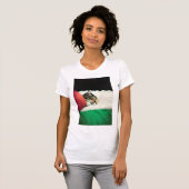 GRATIS PALESTINA Vlag Kat T-shirt (Voorkant volledig)