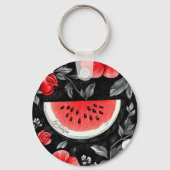 Gratis Palestina Watermeloen Sleutelhanger (Voorkant)