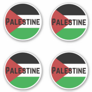 GRATIS PALESTINE FLAG Custom-Cut Vinyl Sticker