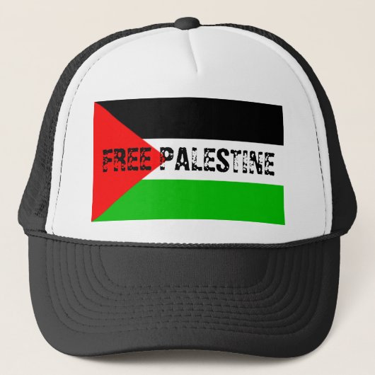 GRATIS PALESTINE-Pet Trucker Pet (Voorkant)